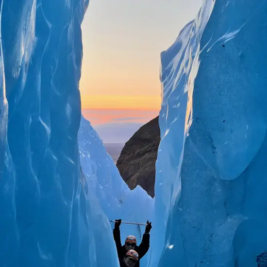 Falljökull glacier hike with Private Iceland guide