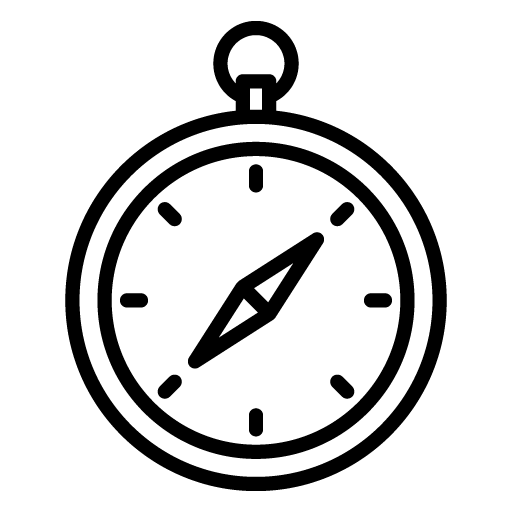 Iceland compass icon