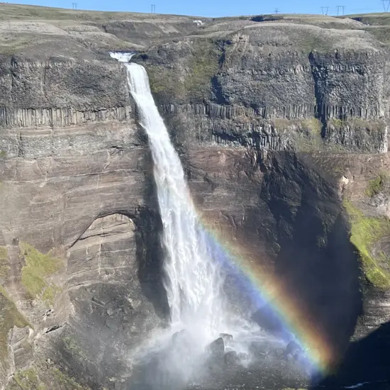 Skógafoss waterfall in Iceland