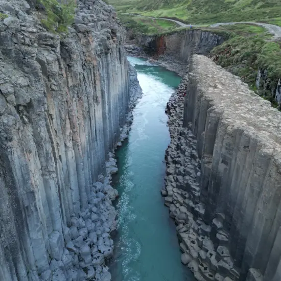 Stuðlagil canyon